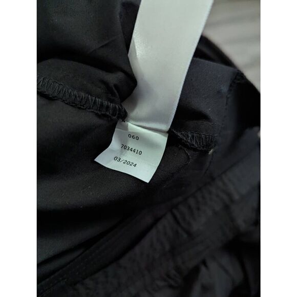 CeCe black tie-waist cotton blend skirt size 6 - Picture 7 of 8